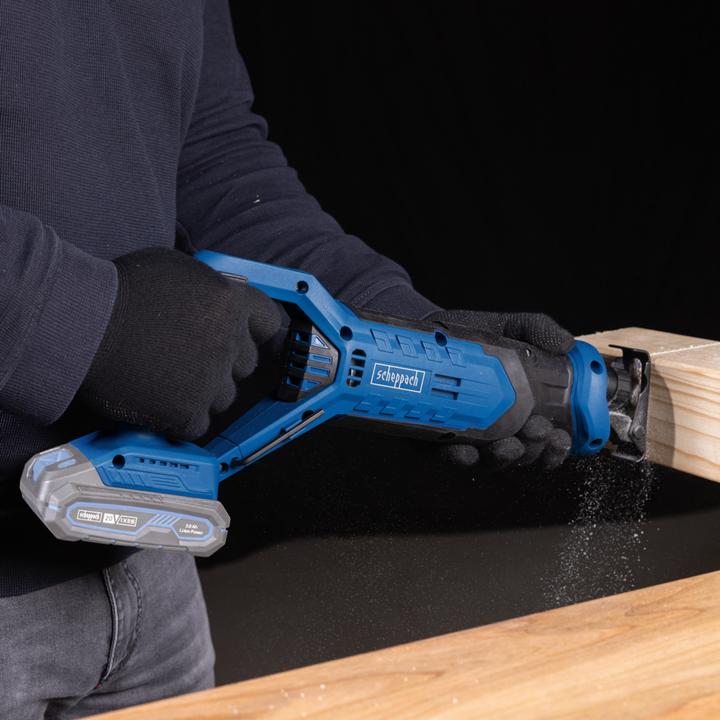 Actual product image Scheppach Cordless reciprocating saw C-RS100-X (DIY)