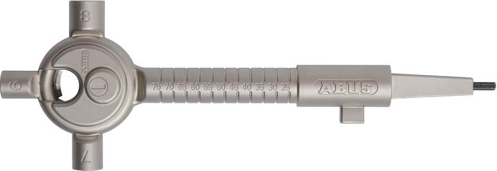 Actual product image Abus Construction key