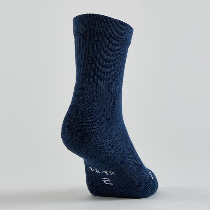Produktbild Artengo Kinder Tennissocken High 4er-Pack - RS 300 weiss/marineblau (4er Pack, 27 - 30)