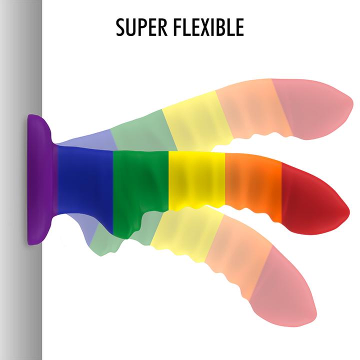 Actual product image Mythology Colby Pride Dildo M