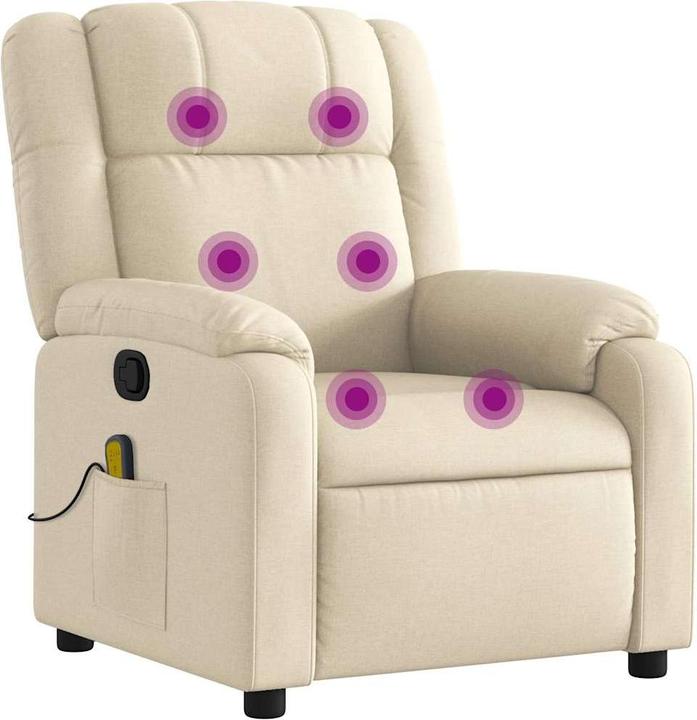 Immagine prodotto vidaXL Sedia da massaggio in tessuto