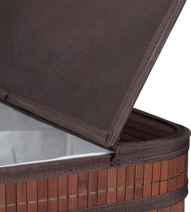 Actual product image Relaxdays Lidded Laundry Hamper (95 l)