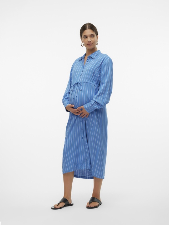 Produktbild Mamalicious MLIMAN Umstandskleid Hemdblusenkleid (M)