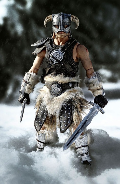 Produktbild Purearts The Elder Scrolls V: Skyrim - Deluxe Dragonborn 1:6 Scale Figure