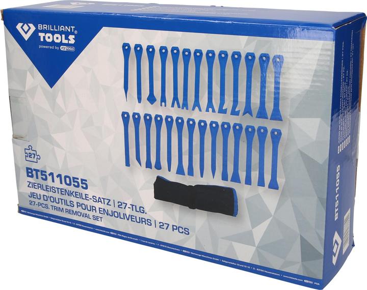 Produktbild Brilliant Tools Zierleistenkeile-Satz, 27-tlg