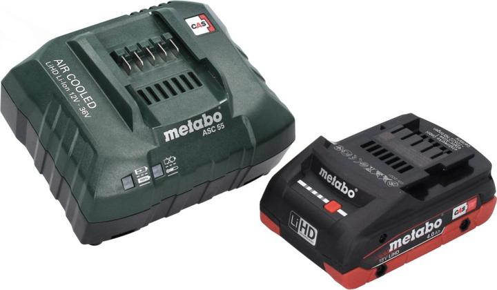 Immagine prodotto Metabo HS 18 LTX BL 65 Taille-haie sans fil 18 V 60 cm brushless + 1x batteria 4.0 Ah + caricatore (Batteria ricaricabile)