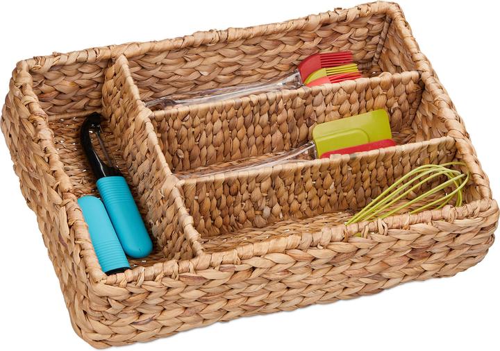 Relaxdays cutlery tray