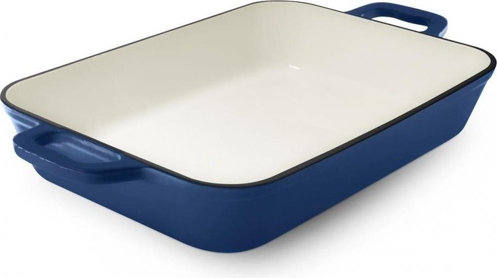 Actual product image blue baking dish (42 x 80 cm)