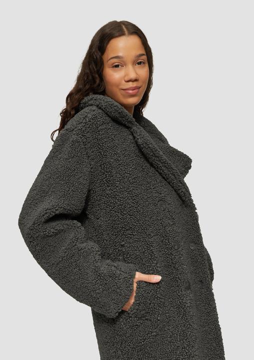 Produktbild S.Oliver Outdoor-Mantel Teddymantel im Loose Fit (XL)