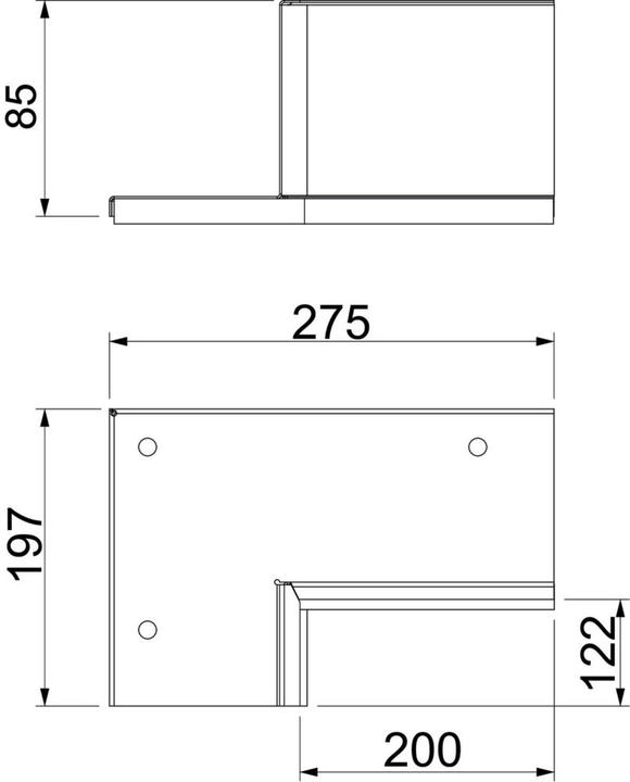 Produktbild OBO Bettermann Wandanschlusskragen-Set