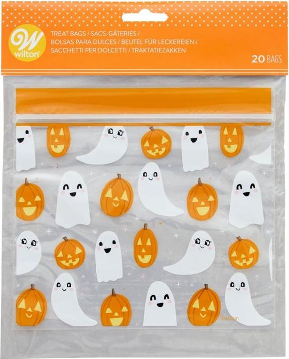 Wilton Wiederverschliessbare Süssigkeitenbeutel Halloween, 20 Stück (20x)