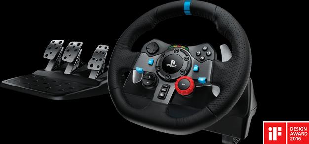 Productafbeelding Logitech G G29 Driving Force (PlayStation, PC) (PS3, PS4, PC, PS5)