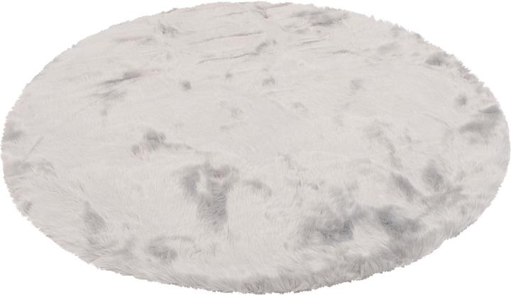 Produktbild Pergamon Luxus Super Soft Fellteppich Aspen Rund Meliert (120 x 120 cm)