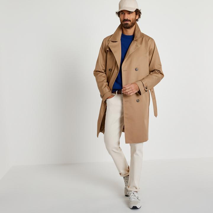 Actual product image La Redoute Collections Half-length trench coat for the transitional season