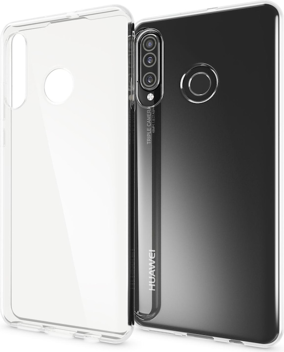 Produktbild Nalia Klar Transparente Silikon Hülle (Huawei P30 Lite)