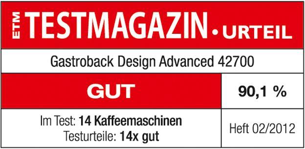 Image du produit Gastroback Design Coffee Electronic