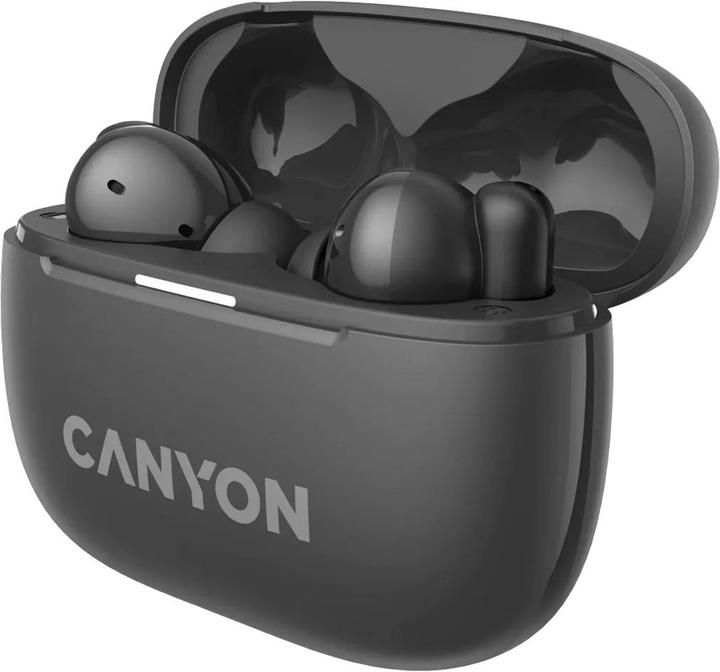 Produktbild Canyon TWS-10, On Go, 10 ANC, True Wireless Bluetooth in-ear headphones, charging station in (Aktive Geräuschunterdrückung, 2 h, Kabellos)