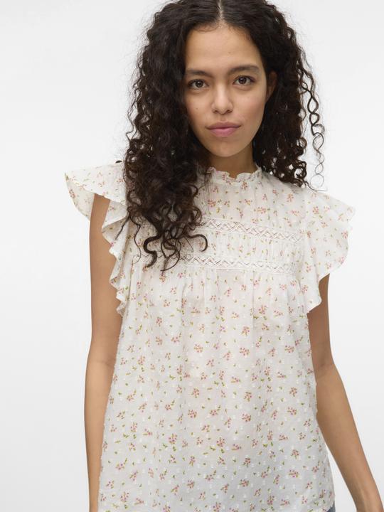 Image du produit Vero Moda Vmtrine Sl Lace Top Wvn Ga Noos (S)