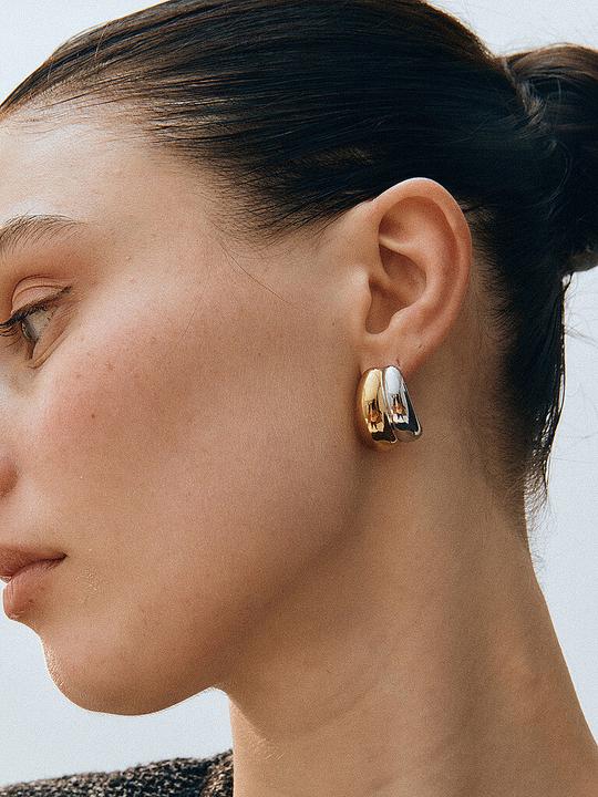 Immagine prodotto Edblad Creolen FURO DUO CREOLES Mixed (Metallo)