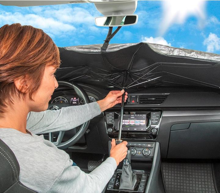 Produktbild Wenko Auto-Sonnenschirm XS für die Windschutzscheibe