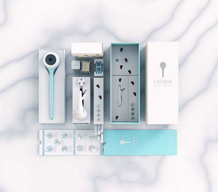 Actual product image Lollipop Baby Camera (Video & Audio)
