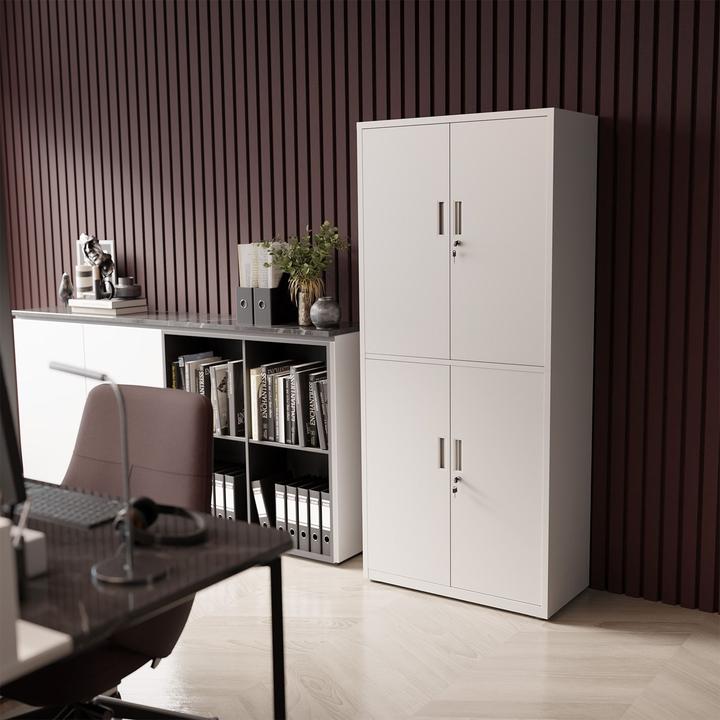 Produktbild Juskys Aktenschrank (80 x 40 x 180 cm)