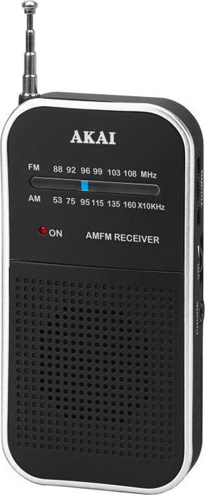 Akai Professional APR-350 radio Portable Analogique Noir (FM, AM)
