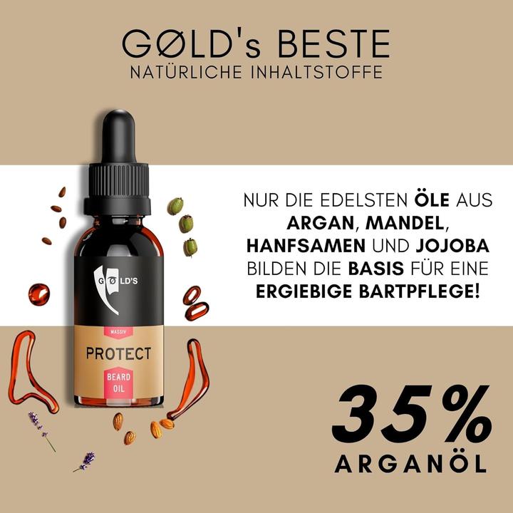 Immagine prodotto Gold's Olio per barba Golds Protect (30 ml)