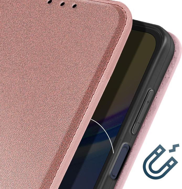 Actual product image Avizar Classic Edition, back cover with magnetic flap Series (Samsung Galaxy A15)