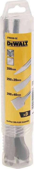 Actual product image DeWalt Set SDSPlus chisel 3pcs.