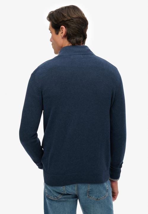 Produktbild Superdry Maglione Essentials Mezza Zip in Cotone (XXL)