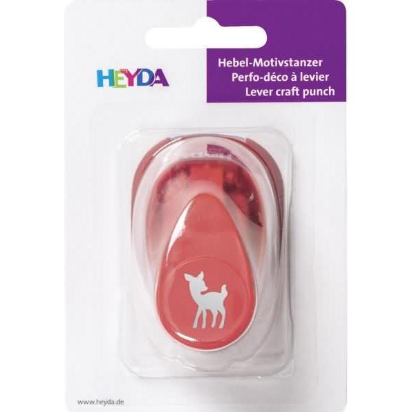 Thumbnail - Heyda, Locher, Motivstanzer für Karton bis 220g/qm Bambi klein 15x15mm