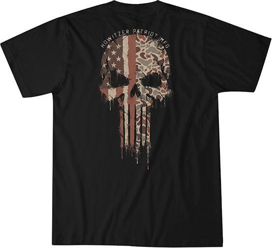 Actual product image Howitzer T-Shirt DONT TREAD SKULL, black (XL)