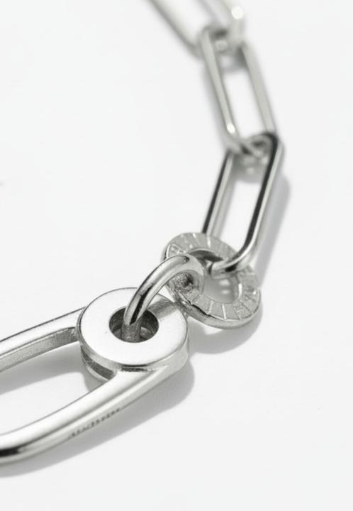 Produktbild Thomas Sabo Charm Kette Paperclip mit einem Connect Link Silber (925er Sterlingsilber)