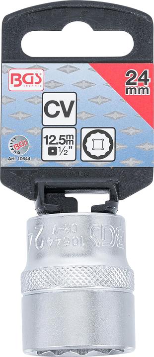 Actual product image BGS Socket, 12-point 12.5 mm (1/2") Drive 24 mm (24 mm)