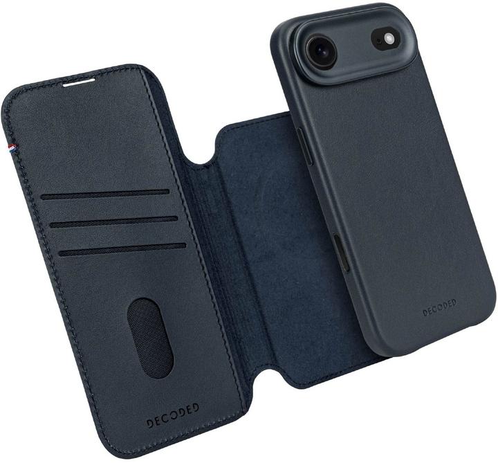 Produktbild Decoded Leather Detachable Wallet Apple iPhone Air Navy Shadow (Apple iPhone Air)