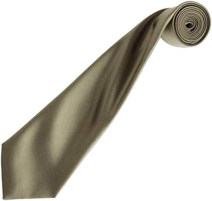 Actual product image Premier Unisex Adult Colours Satin Tie