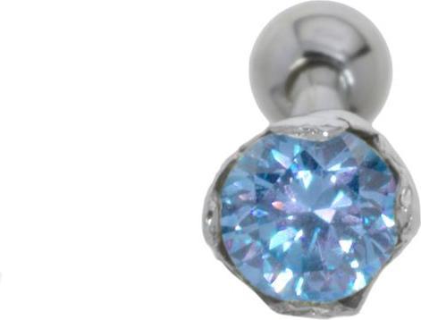 Produktbild Bijouteria Ohrpiercing (Zirkonia, Messing mit Silberbeschichtung, Chirurgenstahl 316L)