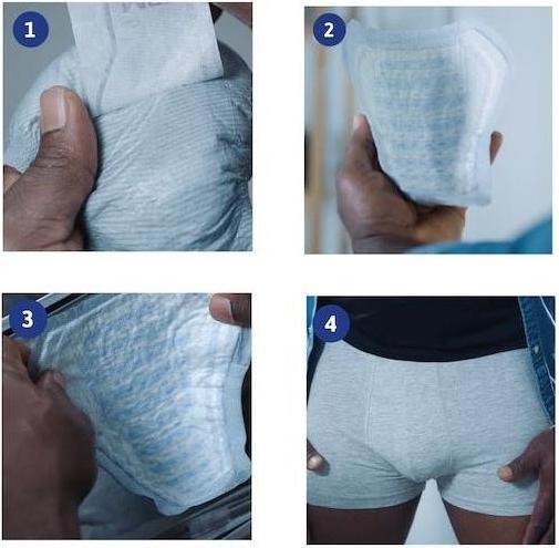 Actual product image Tena Men Level 3 (8 x, Regular)