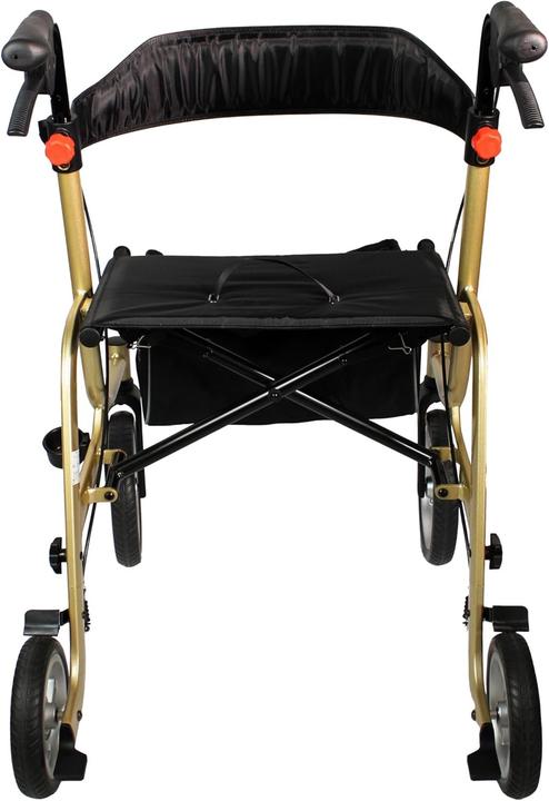 Actual product image Antar AT51044 aluminum walker gold