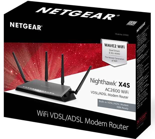 Productafbeelding Netgear D7800 Nighthawk X4S