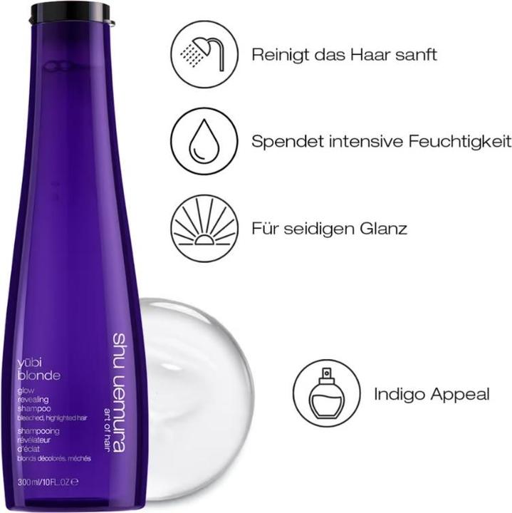 Produktbild Shu Uemura Yubi Blonde Glow Revealing Shampoo (300 ml, Flüssiges Shampoo)
