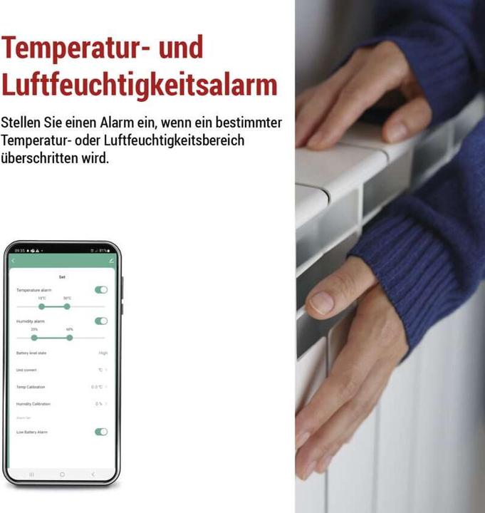 Immagine prodotto Emos GoSmart Digitales drathloses Thermometer EGS0101 ZigBee