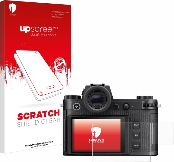 Actual product image upscreen Scratch Shield Protector