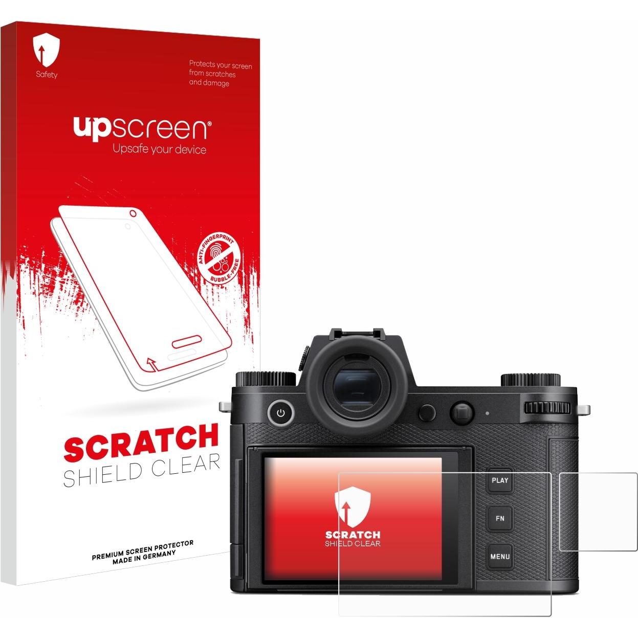 upscreen Schutzfolie Displayschutz Displayschutzfolie Folie Klar Transparent (Displayschutz), Kameraschutz, Transparent