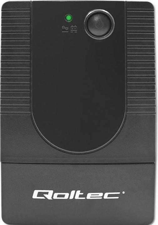 Actual product image Qoltec Zasilacz awaryjny UPS | Monolith | 850VA | 480W (850 VA, 480 W, Line-interactive UPS)