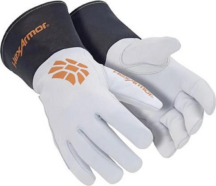 Actual product image HexArmor Chrome SLT 4062 6065510 Nappa Leather Cut Protection Glove Size (Handsc (10)