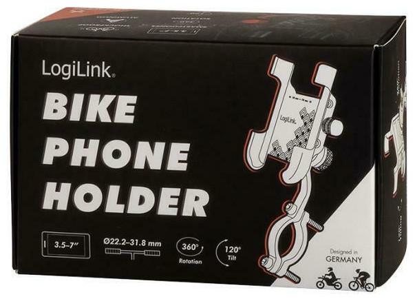 Produktbild LogiLink Smartphone-Fahrradhalterung, gerade, für 3,57" Smartphones