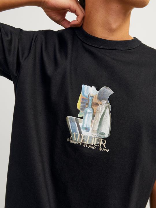 Actual product image Jack & Jones Jorbrooklyn Graphic Tee Ss C.N Ln (S)