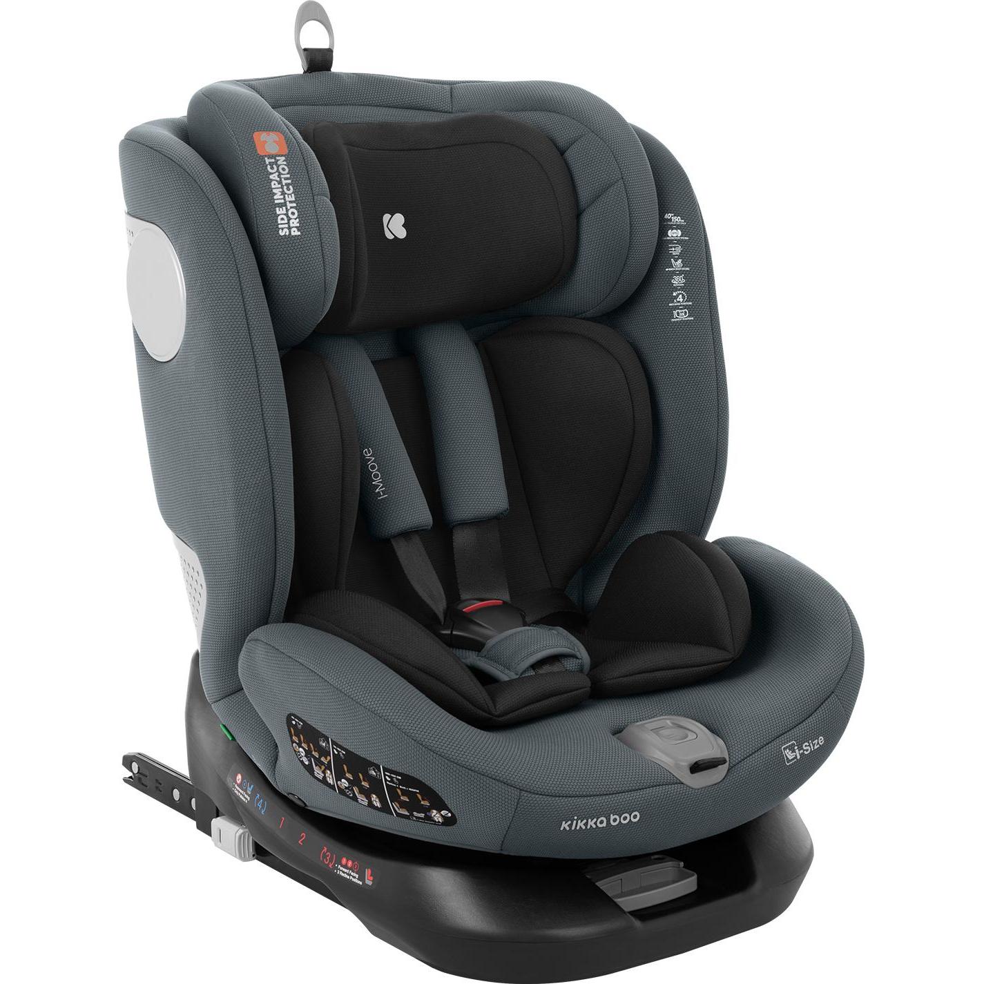 Thumbnail - Kikkaboo, Kindersitz, Kindersitz i-Moove i-Size (Kindersitz, Reboarder, ECE R129/i-Size Norm)